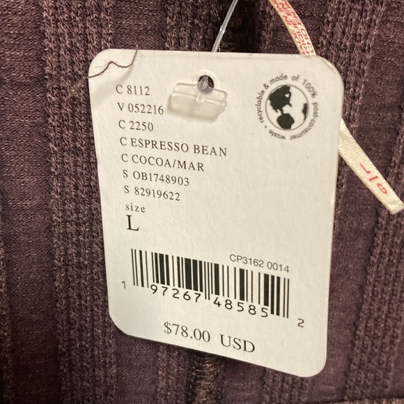 Free People Could I Love You More Eyelet Embroidered Ruffle Cuff Top - Picture 10 of 10